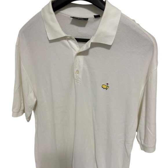 Master Collection Golf Polo Shirt Size XL Embroidered Logo White - Picture 2 of 6